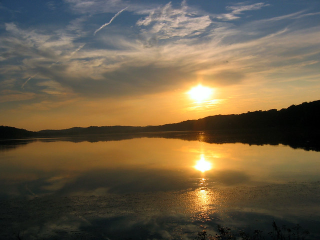 Energy Lake Sunset