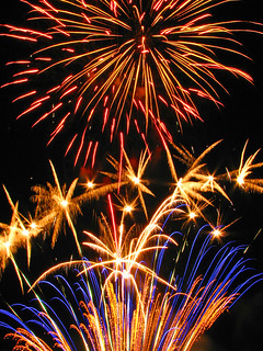 fireworks at Israel 60th Celebration