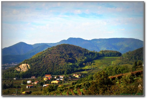 homes green landscape case hills paesaggio colline verdi veneto