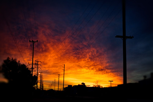 sky silhouette sunrise 28mm journal 365