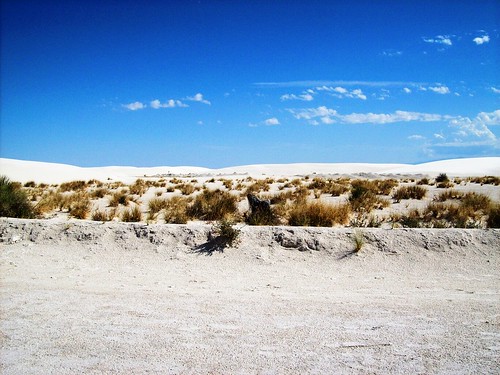 newmexico landscape desert whitesands alkaliflats