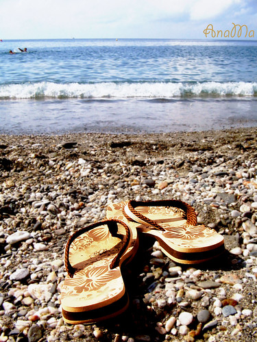 sol mar andalucía agua playa arena verano olas almería chanclas piedras orilla adra veraneo anama fotomandao anamamc xvifotomandao