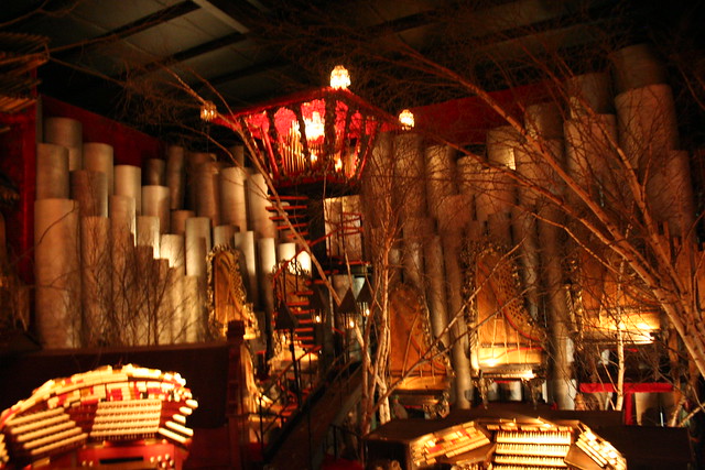 wall of pipes and organs, House on the Rock