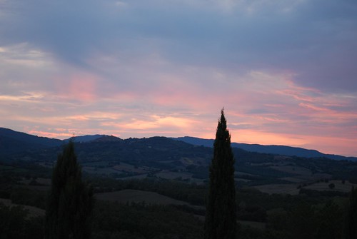 sunset tramonto tuscany toscana sangalgano