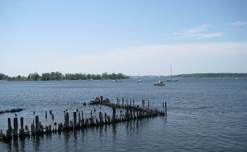 lake water boats fishing dock michigan shoreline fishers muskegon muskegonlake theportcity