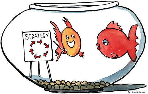 Strategy Fish illustration