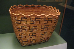 NYC - National Museum of the American Indian - Skokomish coiled basket