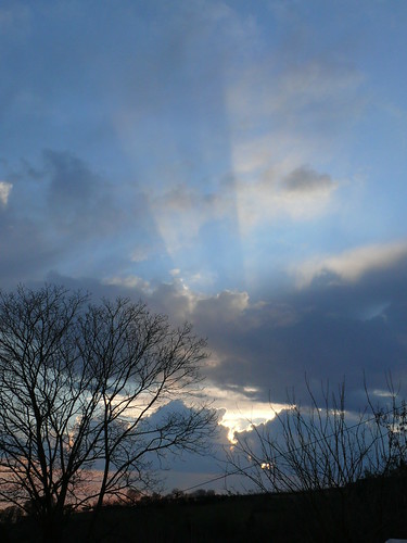 sunset sun clouds monticello lonigo