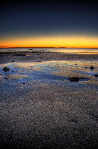 sea beach sunrise sand lowtide soe hdr 3exp canon400d anawesomeshot theperfectphotographer shornclifffe