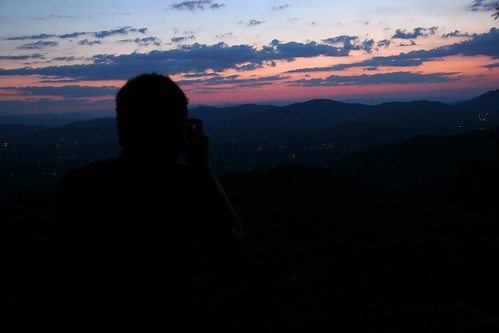 camera sunset sun mountain set photographer asheville fairview