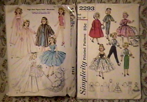 Doll and Doll Clothes Patterns | Vintage Sewing Patterns