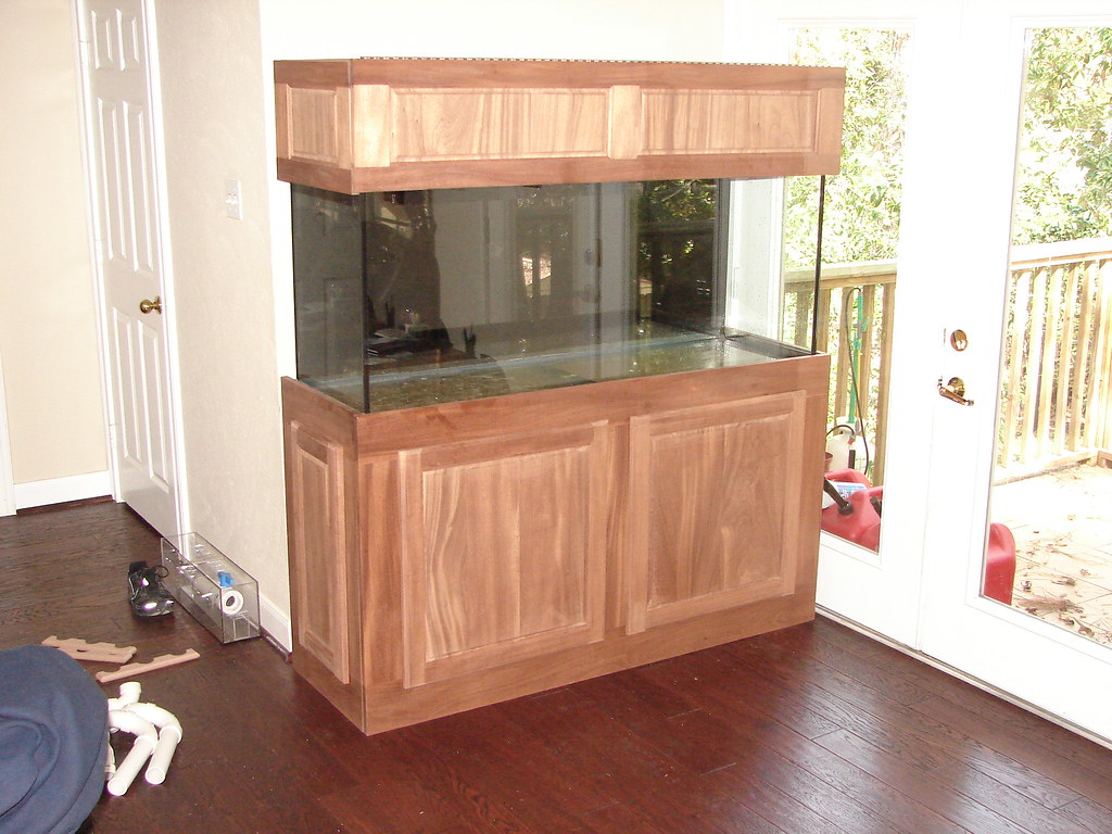 African Mahogany Aquarium Stand And Canopy Sipo African Ma Flickr