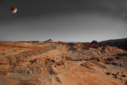 moon photoshop sandstone desert nevada barren otherworldy aplusphoto