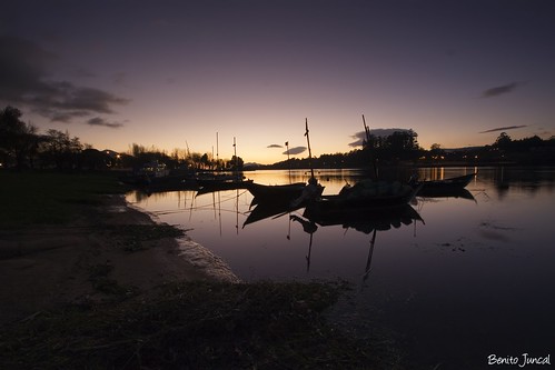 sunset portugal rio boats normal barcas miño anochecer vilanova minho cerveira addictedtoflickr ilustrarportugal sérieouro