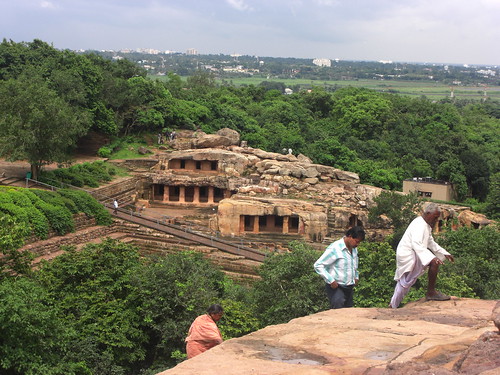 india architecture ancient buddhist caves orissa bhubaneswar udayagiri khandagiri kharavela
