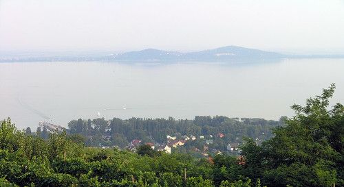 panorama lake port hungary balaton badacsony fonyod