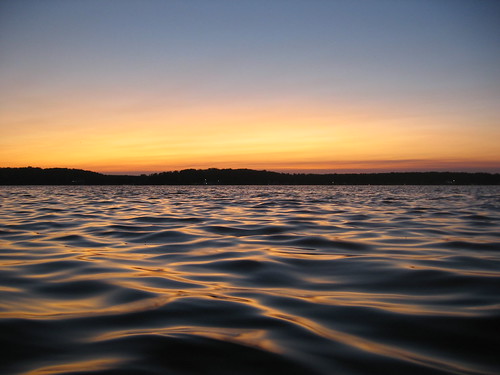 sunset orange lake beautiful island dusk jeffsreception boatclub lakenepessing