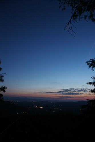 sunset sun mountain set fletcher evening nc asheville dusk north western carolina fairveiw
