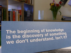 The beginning of knowledge