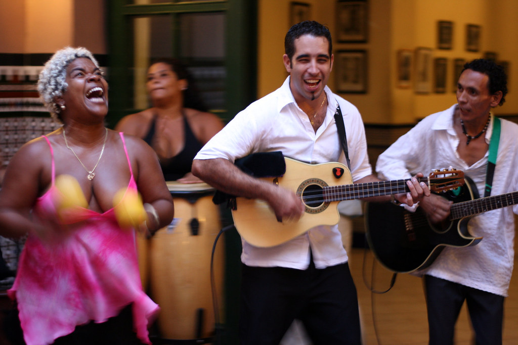 dancing in Cuba