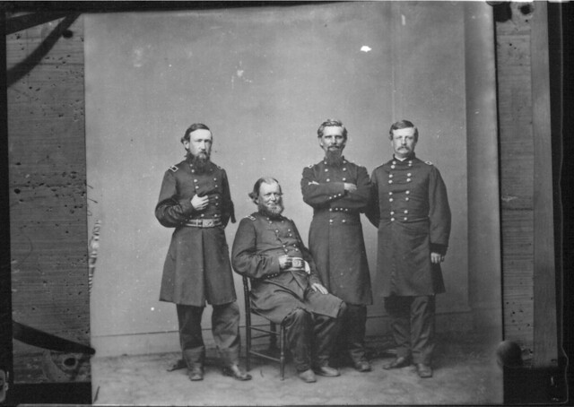 Group portrait of Civil War generals n.d. from Flickr via Wylio