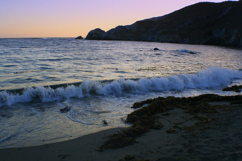 ocean camping sunset beach waves catalinaisland littleharbor may2008