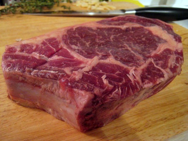 raw steak spectral analysis