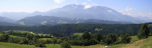 panorama mountain slovenia koroškem šentanel strojna