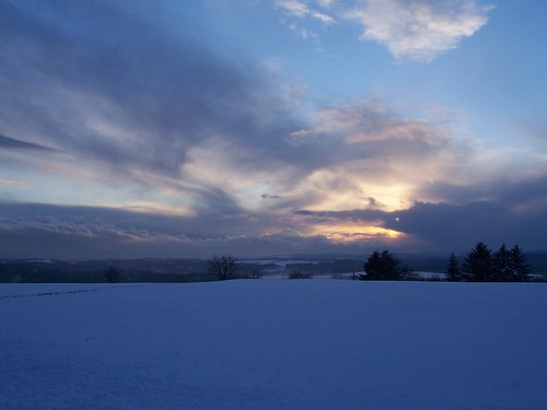 schnee sunset cloud snow field germany landscape bayern sonnenuntergang feld wolke landschaft oberfranken frankenwald aufderwach