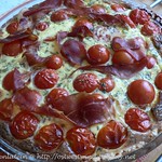 Tomaten-Tarte mit Parmaschinken