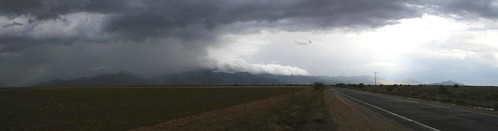 arizona clouds landscapes desert monsoon thunderstorm rainbowvalley sierraestrella
