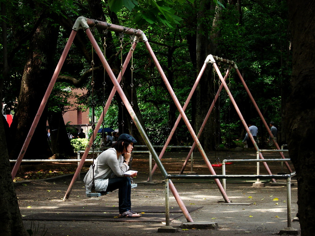 Photo:Writing on a Swing By:Hipnos