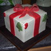 Present christmas cake