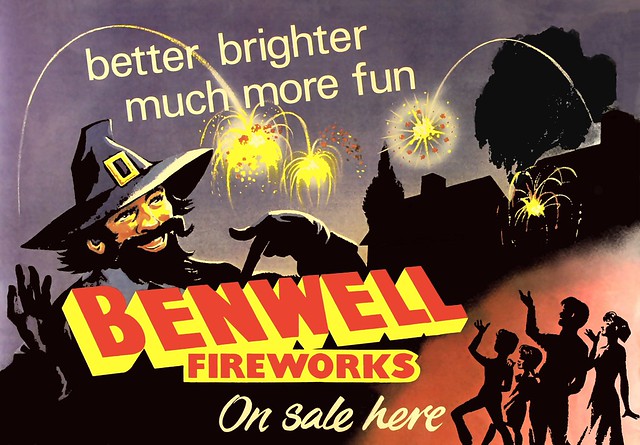 Old Benwell Firework Poster