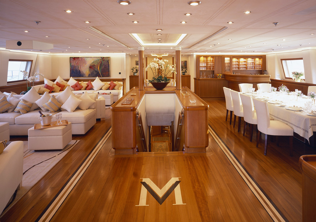 mirabella v yacht interior