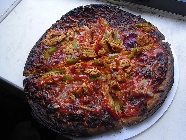 Burnt Pizza