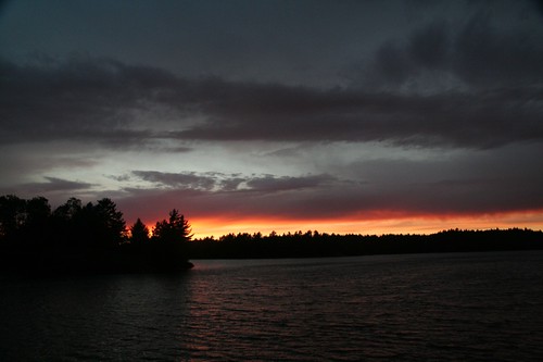 sunset lake killarney campingcanadaontariosummer