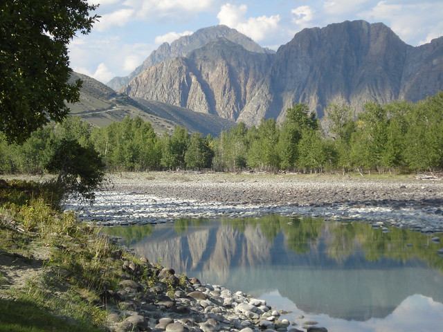 Katun river near Inagin, Altai