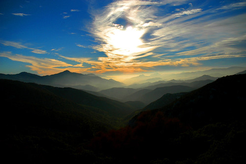 california sunset cloud southerncalifornia sangabrielmountains angelesnationalforest chilao usfs bigtujungacanyon angelescresthighway