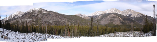 winter panorama snow mountains southwest colorado buenavista co rockymountains gladstonemine