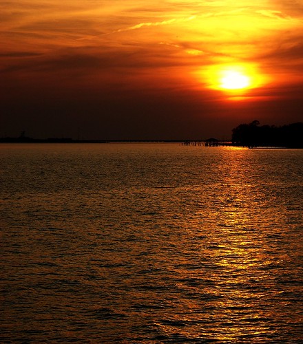 sunset gulfofmexico pascagoula
