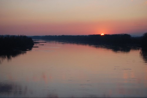 sunset river missouri smarker