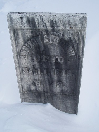 winter cemetery vermont ludlow vt