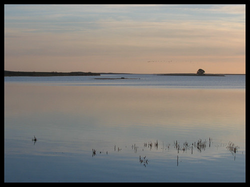 ireland sun water set estuary wexford
