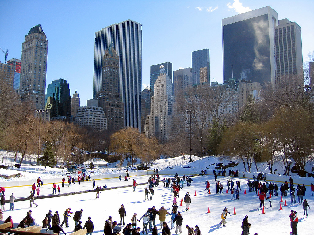 New York. Central Park. Wollman Rink