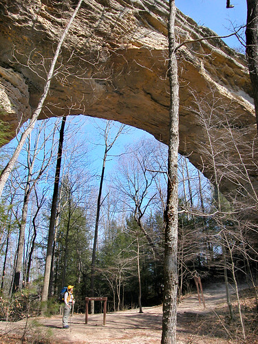 creek river big sandstone arch tennessee kentucky south north twin fork national backpacking area recreation charit