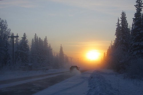 winter cold alaska sunrise northpolealaska