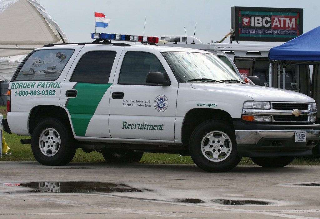 Department of Homeland Security, U.S. Customs and Border Protection Border Patrol Chevy Tahoe