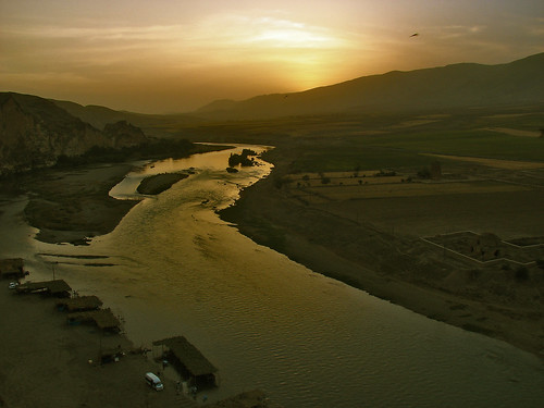 A region between the Tigris and Euphrates rivers that developed the first urban societies. In the Bronze Age this area included Sumer and the Akkadian, Babylonian and Assyrian empires, In the Iron Age, it was ruled by the Neo-Assyrian and Neo-Babylonian empires.