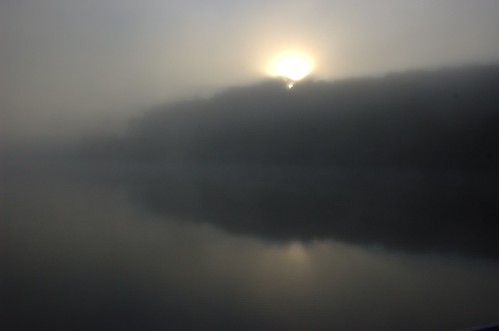 mist lake fog sunrise sweden dis soluppgång dimma sjö lerum västragötaland västergötland floda sävelången